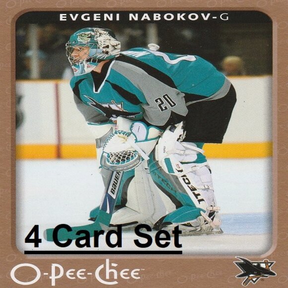 Evgeni Nabokov Hockey Card Collection - Picture 1 of 5
